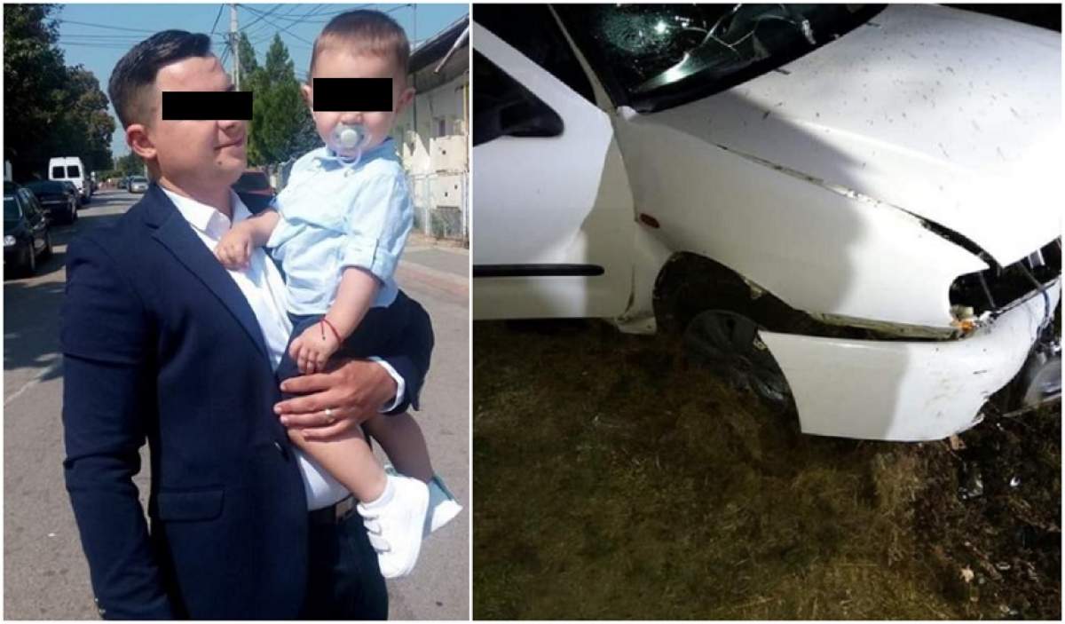 Tânăr din Botoșani, mutilat și orb, după ce a intrat cu mașina într-un stâlp! Se grăbea acasă la băiețelul lui de 1 an