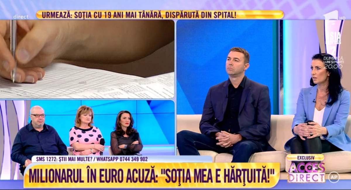 Caz scandalos! Milionarul în euro acuză: „Soția mea e hărțuită!”. VIDEO