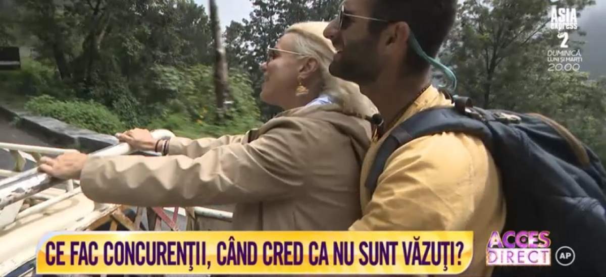 Imagini nedifuzate de la "Asia Express"! Jojo şi Paul Ipate, replici acide după un moment romantic. VIDEO