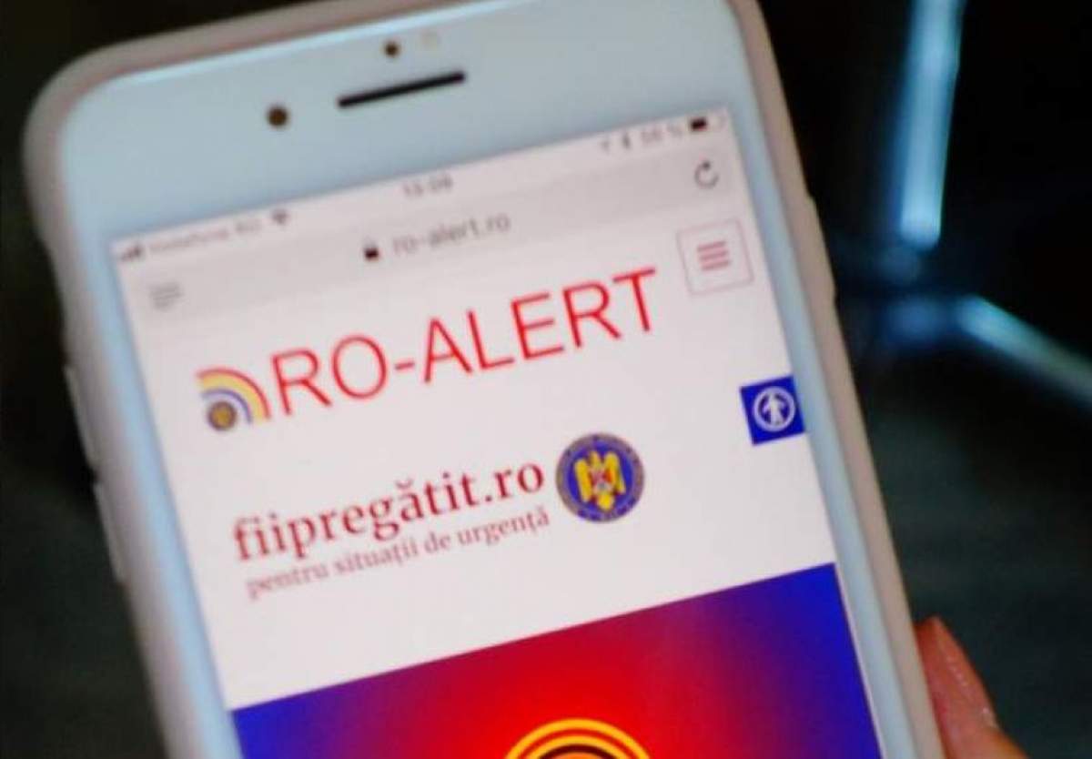 Românii, alarmaţi, miercuri dimineaţă, prin Ro-Alert. "Atenţie, evitaţi zona"