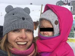 Însărcinată în 8 luni, Simona Gherghe a avut noapte albă, după ce micuța Ana Georgia s-a îmbolnăvit: "A doua viroză"