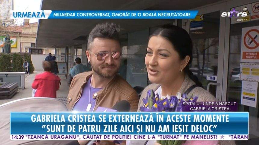 Gabriela Cristea, primele declaraţii după ce a fost externată. "Ne-a ieşit şi de data asta"