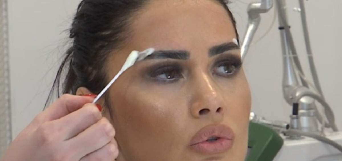 Oana Zăvoranu a renunţat la tatuajul de sprâncene! Cum arată acum focoasa brunetă