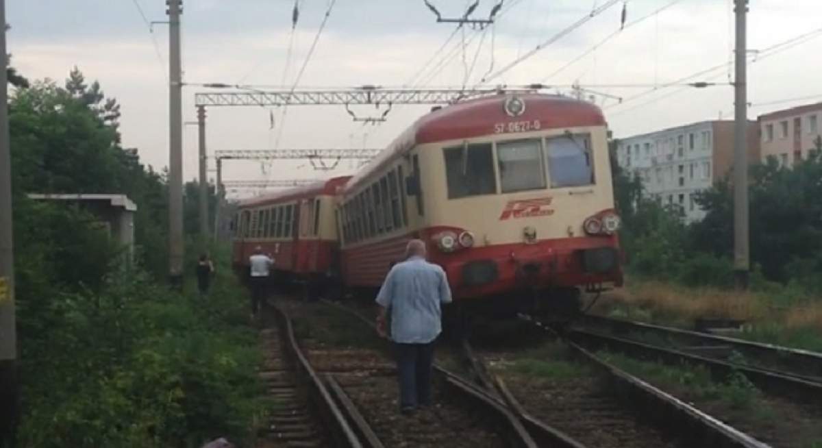 Tren deraiat în Braşov! Traficul feroviar este restricţionat