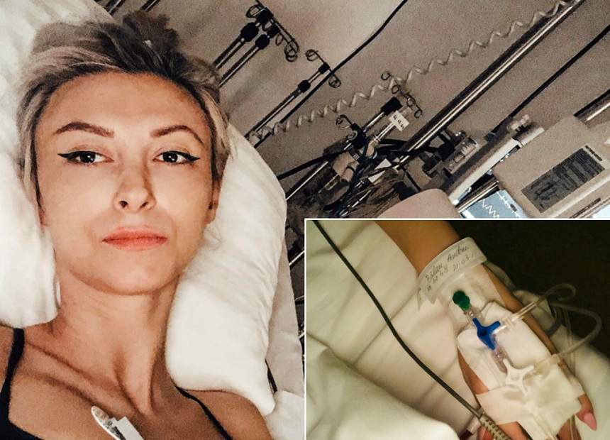 Andreea Bălan, cuprinsă de dor, în spital! E cu gândul numai la Ella şi la Clara