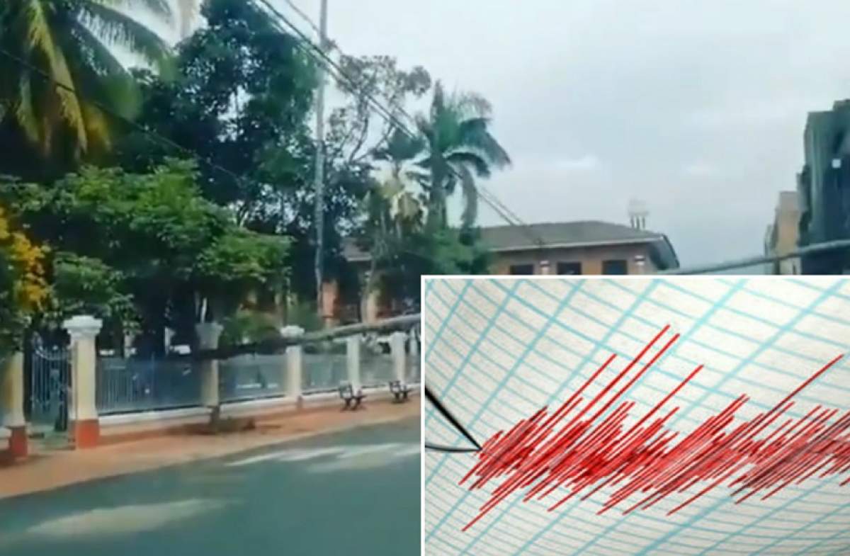 Imagini şocante pe străzile din Columbia! A fost cutremur de 6,1 grade. VIDEO