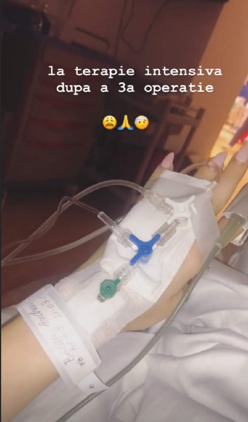 Andreea Bălan, vizită emoționantă la spital. Micuța Ella a venit să fie alături de mami