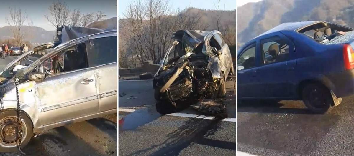 Accident cumplit pe DN6, în Orşova! Doi fraţi sunt în stare gravă