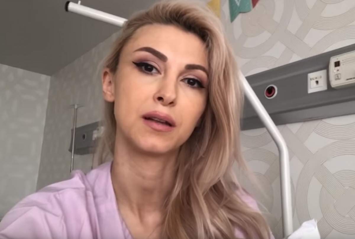 Andreea Bălan, speriată de spital: "Când văd branule şi seringi simt furnicături"