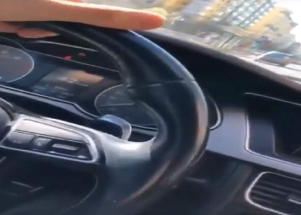 A făcut live pe Facebook când conducea cu 170 km/oră! Tânărul s-a dat în spectacol pe străzile din Bucureşti / VIDEO