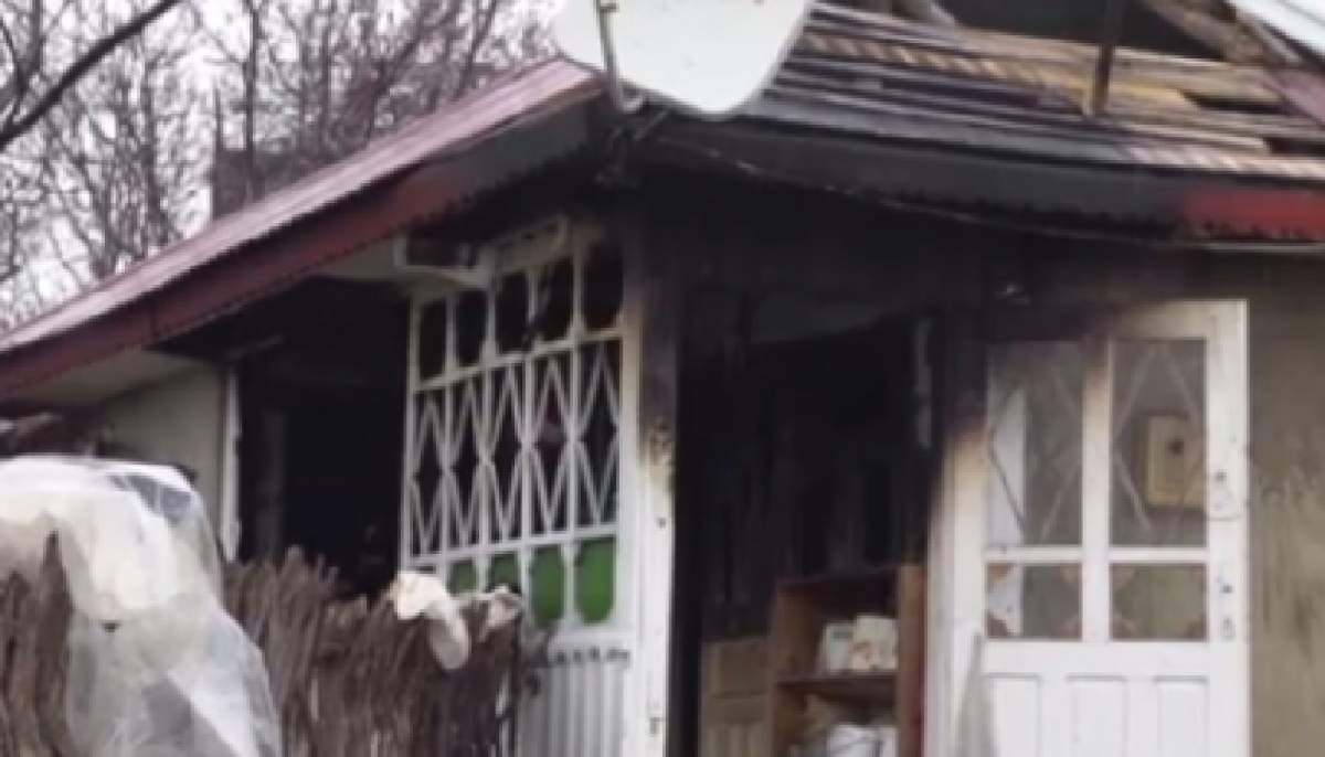 Caz șocant în Botoșani! Un bărbat și-a snopit în bătaie partenera, iar apoi a dat foc la casă