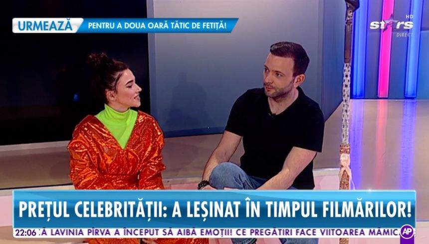O cunoscută artistă de la noi a leşinat în timpul filmărilor. "Erau minus 25 de grade, iar eu aveam o rochie de mătase"