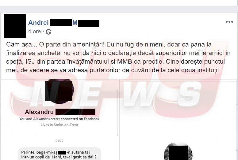 EXCLUSIV / Răsturnare de situaţie în scandalul preotului care a mutilat un elev, fiindcă nu şi-a făcut semnul crucii!