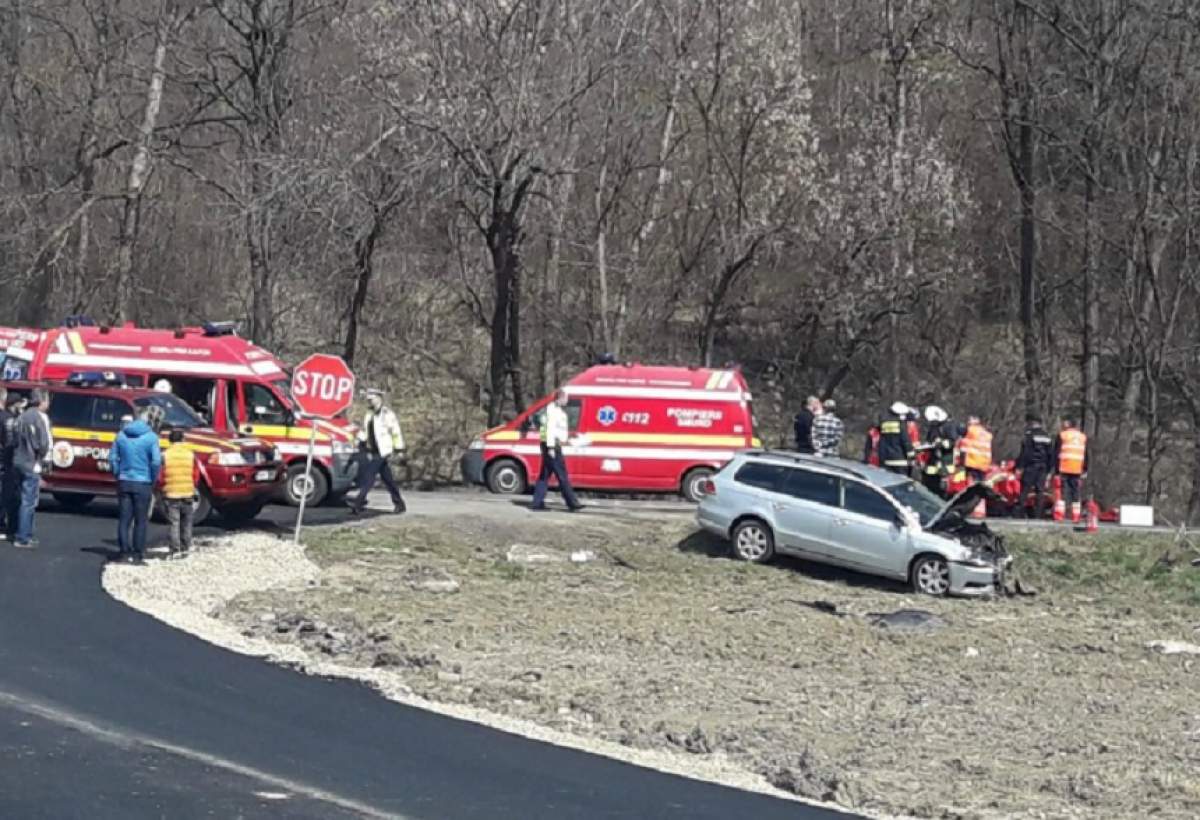 Accident foarte grav în Mureş! Sunt mai multe victime. FOTO