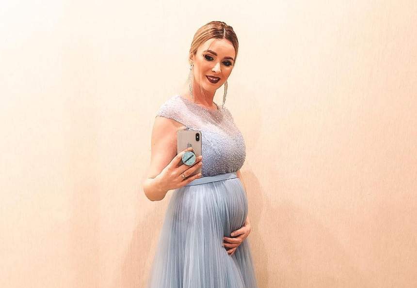Cât s-a îngrășat graviduța Diana Dumitrescu, în cele 3 luni de sarcină