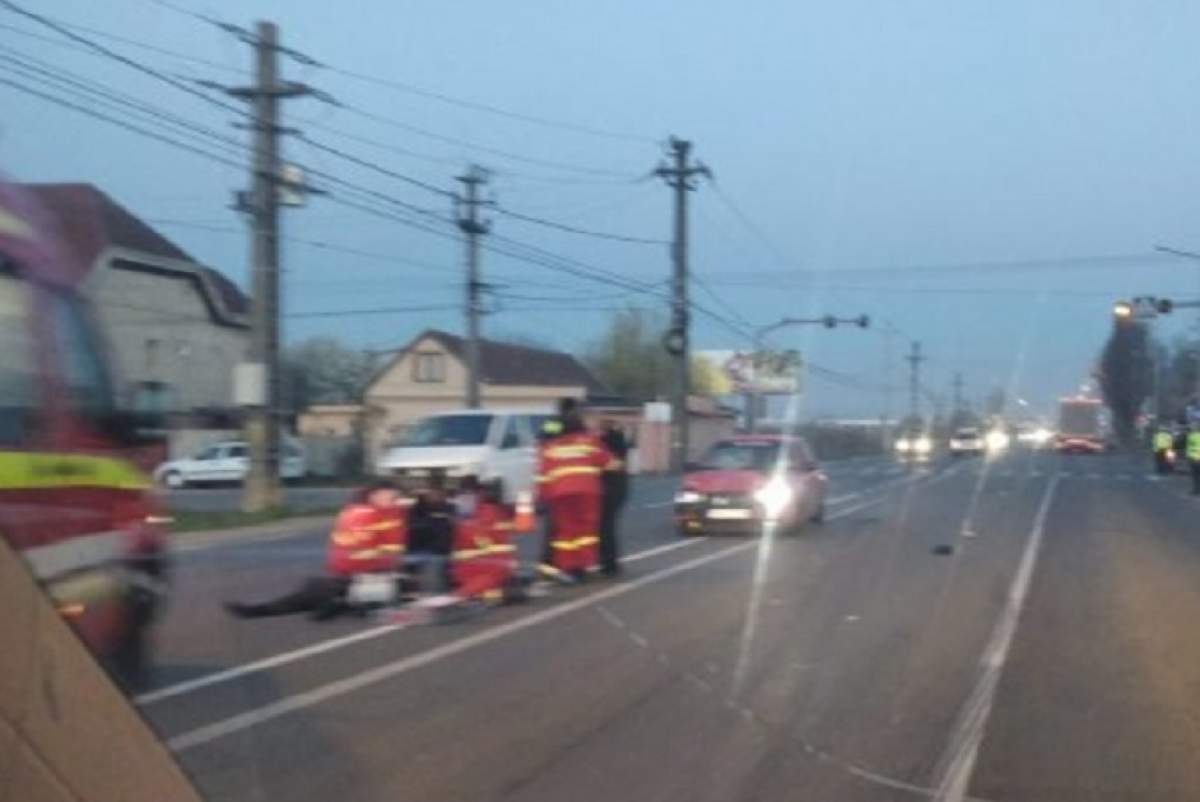 A fost aruncată 20 de metri pe asfalt! Tragedie pe un drum din Bihor