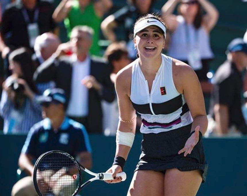 Bianca Andreescu, noua stea din tenis, arată super hot. Sportiva de 18 a încins imaginaţia bărbaţilor