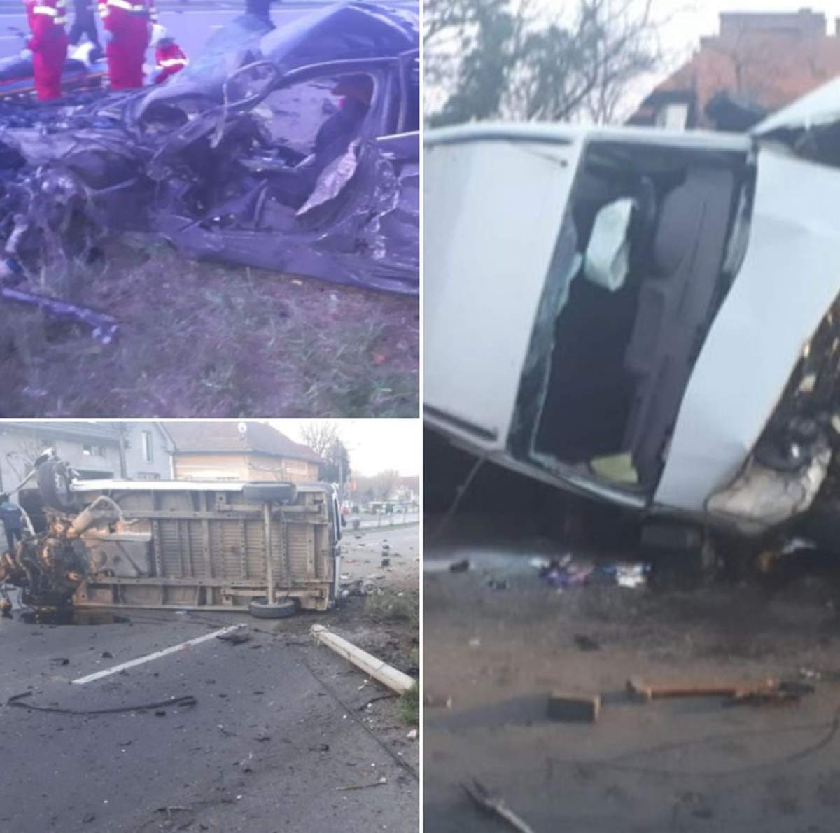 Accident teribil în această dimineaţă, în Târgu Mureş. Două persoane au murit