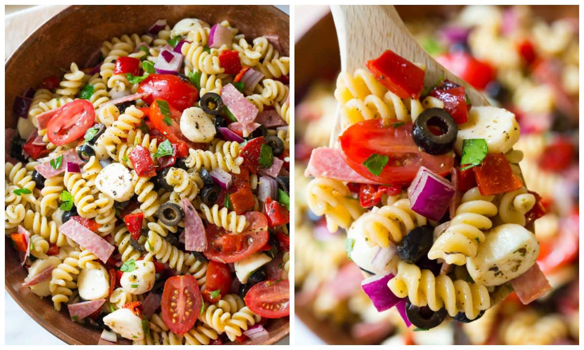 REȚETE de salate: Cea mai bună salată italiană de paste