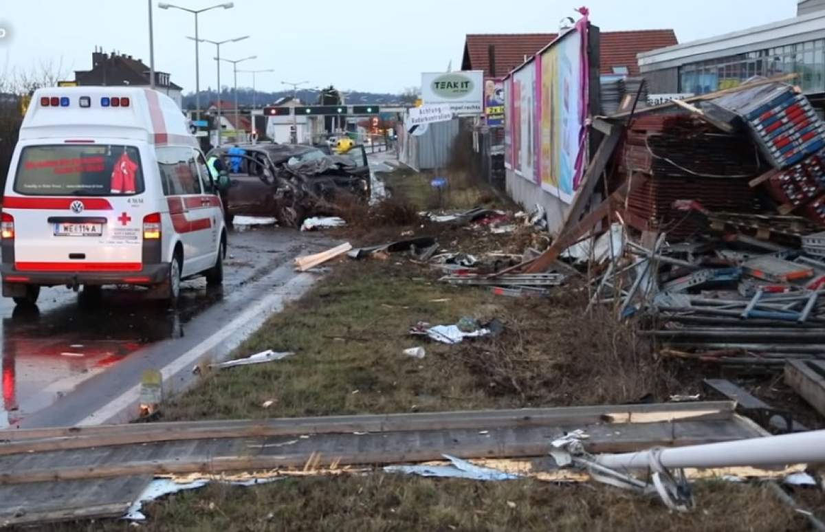 Soferiţă româncă surprinsă beată la volan! A făcut dezastru pe străzile din Austria / VIDEO