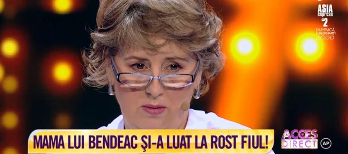 Mama lui Mihai Bendeac şi-a luat la rost fiul! "Te iubesc ca pe copilul meu" / VIDEO