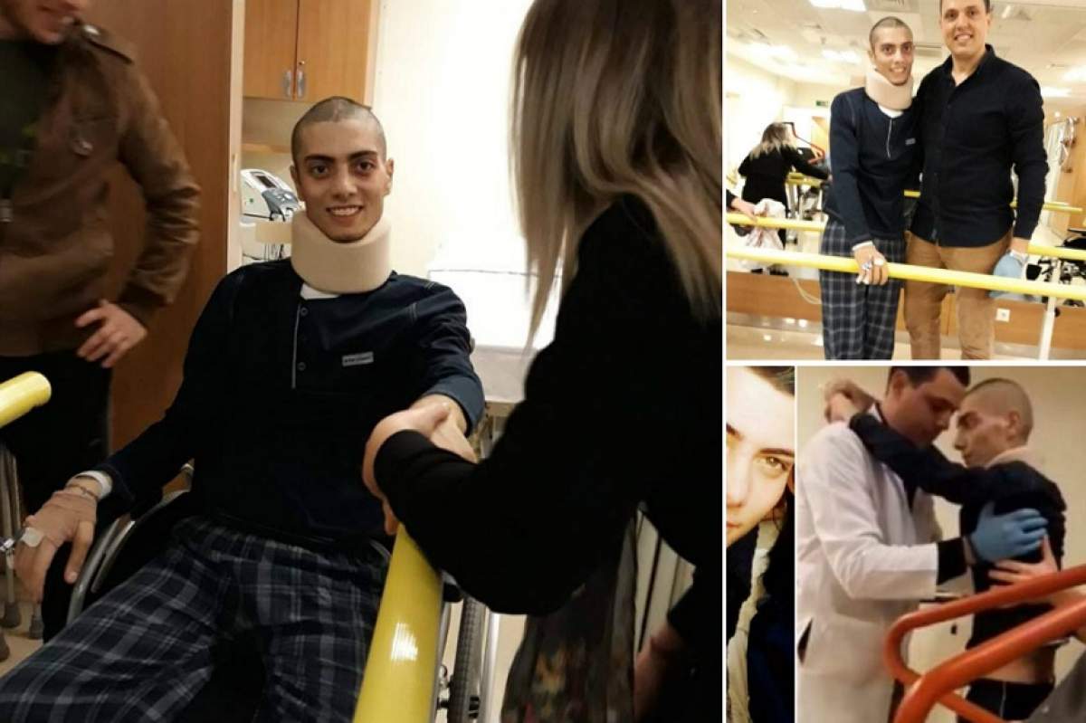 Bogdan Marghiol nu-şi pierdea speranţa! Făcuse primii paşi, până ca boala să îi afecteze plămânii