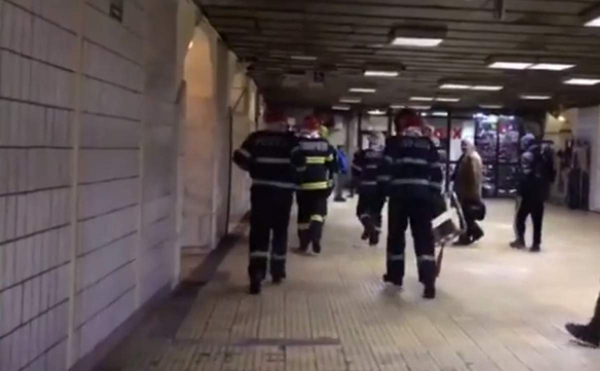 Explozie la o staţie de metrou din Bucureşti, intens circulată! Simulare derulată joi noapte