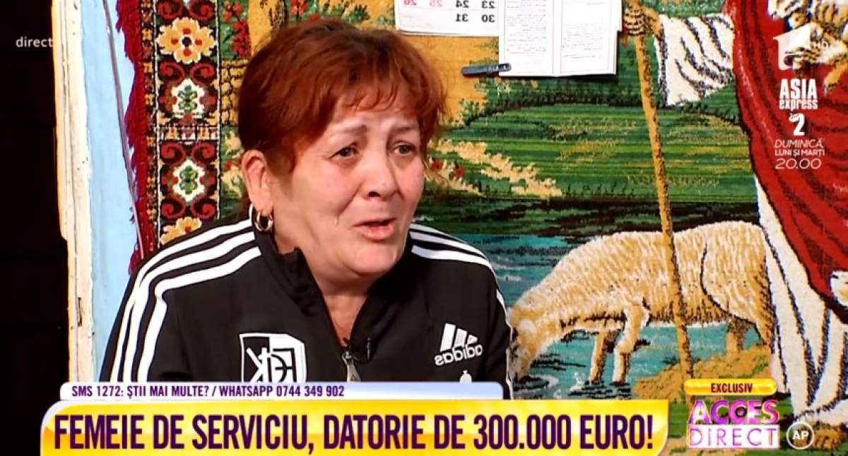 Femeie de serviciu, datorie de 300.000 de euro. Riscă să ajungă pe drumuri, după ce a fost păcălită. "Nu ştiu ce am semnat"