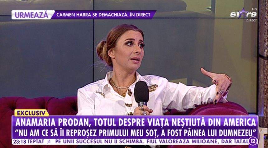 În ce relaţii a rămas Anamaria Prodan cu fostul soţ.  "Este o chestie de educaţie"