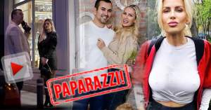 VIDEO PAPARAZZI / Îndrăgostiți, dar rătăciți! Andreea Bănică și soțul, surprinși în goană nebună, pe străzile Capitalei. Ce le-a „scăpat” celor doi