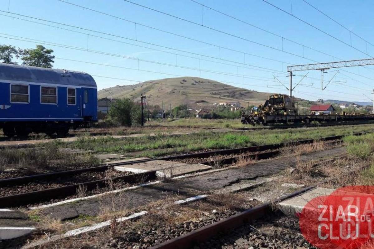 Adolescentă cu dizabilităţi, lovită de tren în gara din Cluj-Napoca. Minora nu a auzit avertizările sonore