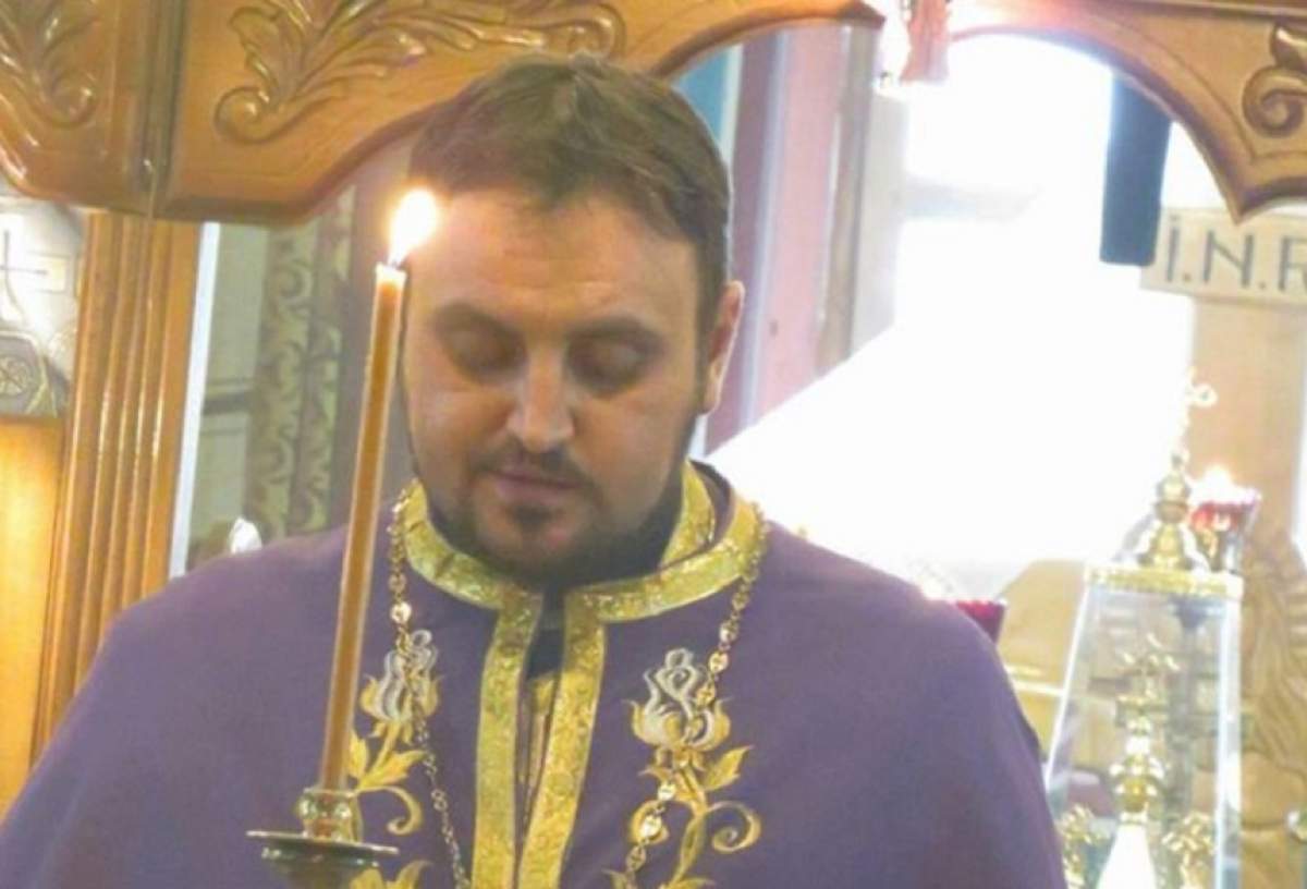 Slujbă specială de înmormântare pentru preotul Iulian Sauciuc! Va fi îngropat în curtea bisericii în care a slujit