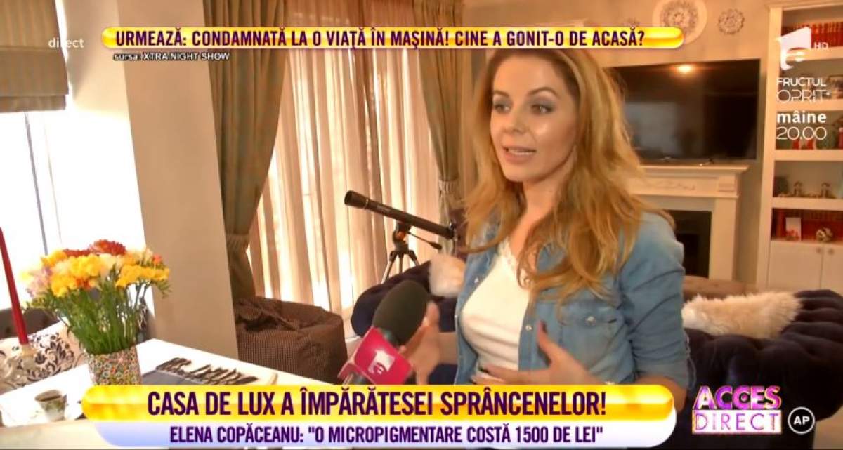 Regina Sprâncenelor locuieşte într-o casă la care alţii doar visează. Cum arată vila Elenei Copăceanu