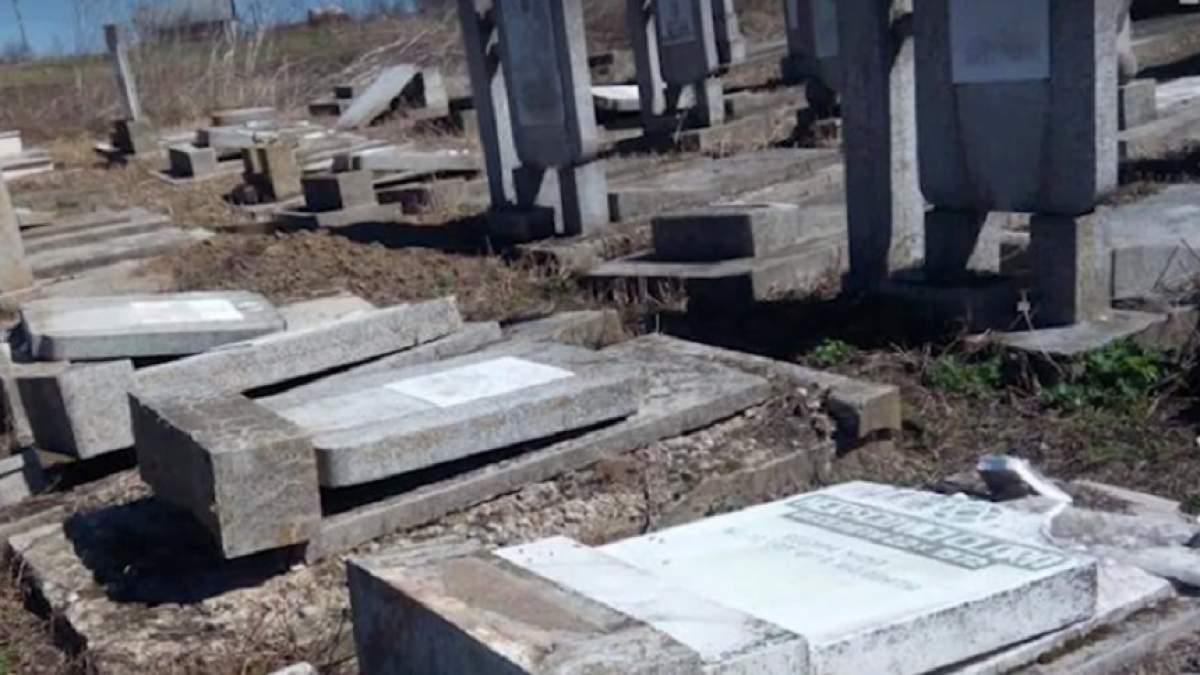 Noi informații legate de cimitirul din Vaslui, complet distrus! Ce s-a aflat acum