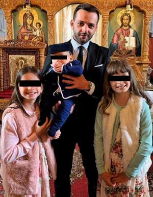 Mihai Morar, părinte spiritual pentru nepoțelul său. Imagini de senzație cu prezentatorul tv. FOTO