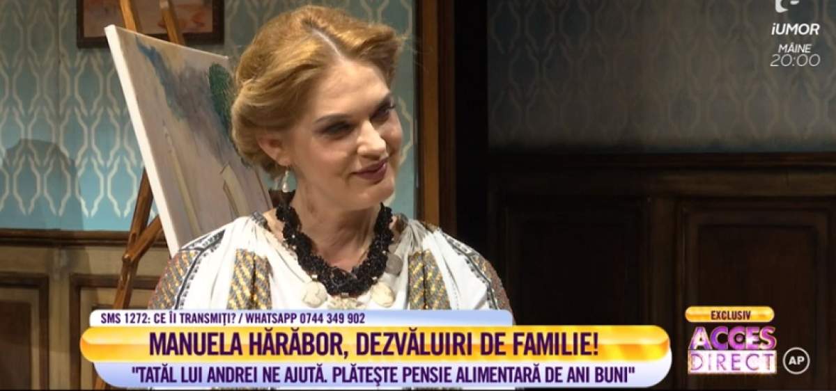 Manuela Hărăbor, adevărul despre tatăl copilului ei! "Plăteşte pensie alimentară de ani buni" / VIDEO