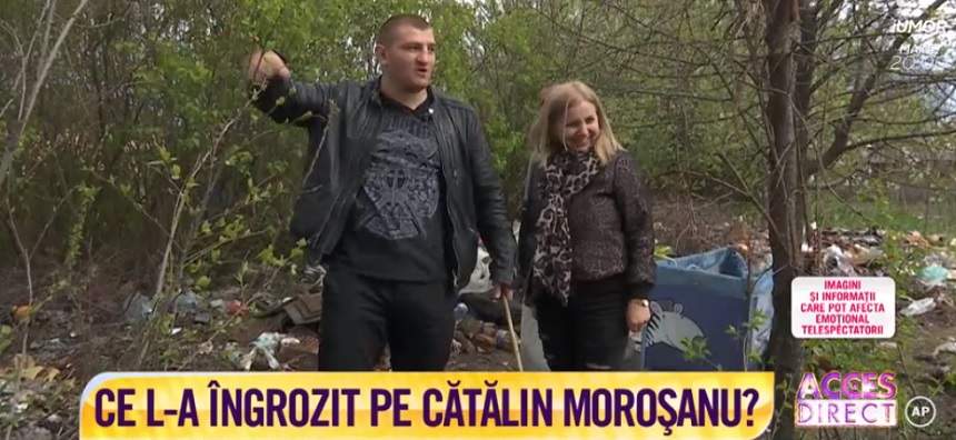 Carmen Şerban şi Cătălin Moroşanu, blocaţi printre gunoaie! Au făcut totul pentru a ajuta o familie cu 3 copii / VIDEO