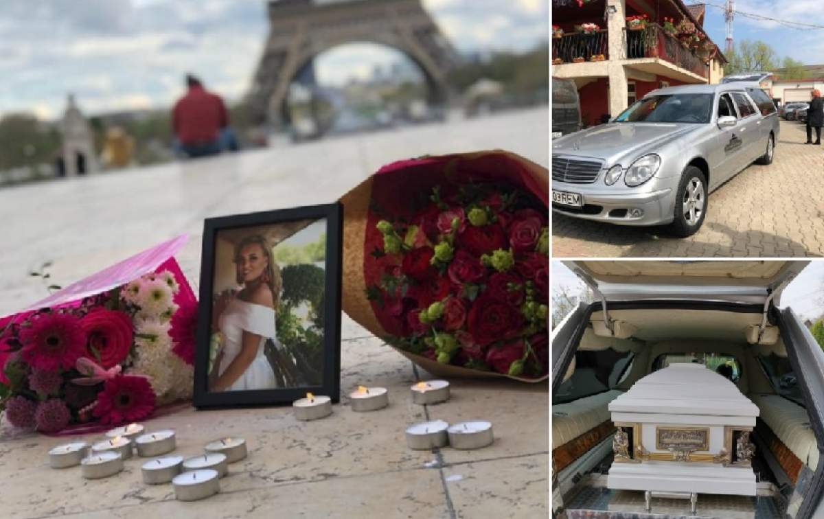 De ce au fost rugaţi oamenii să nu aducă coroane de flori la înmormântarea Andreei, tânăra moartă la Paris