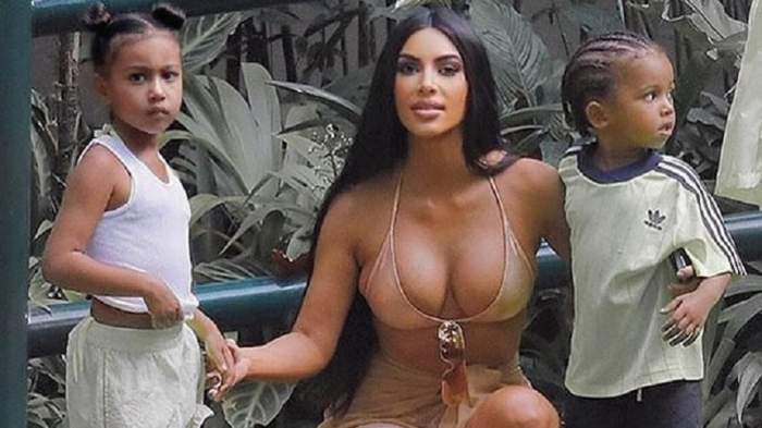 Kim Kardashian a ales un nume preferat de mulți români, pentru al 4-lea copil