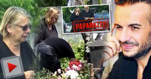 Imaginile suferinței! Părinții lui Răzvan Ciobanu, îngenuncheați de durere în cimitir. Mama designerului a făcut un gest sfâșietor la mormânt. VIDEO PAPARAZZI