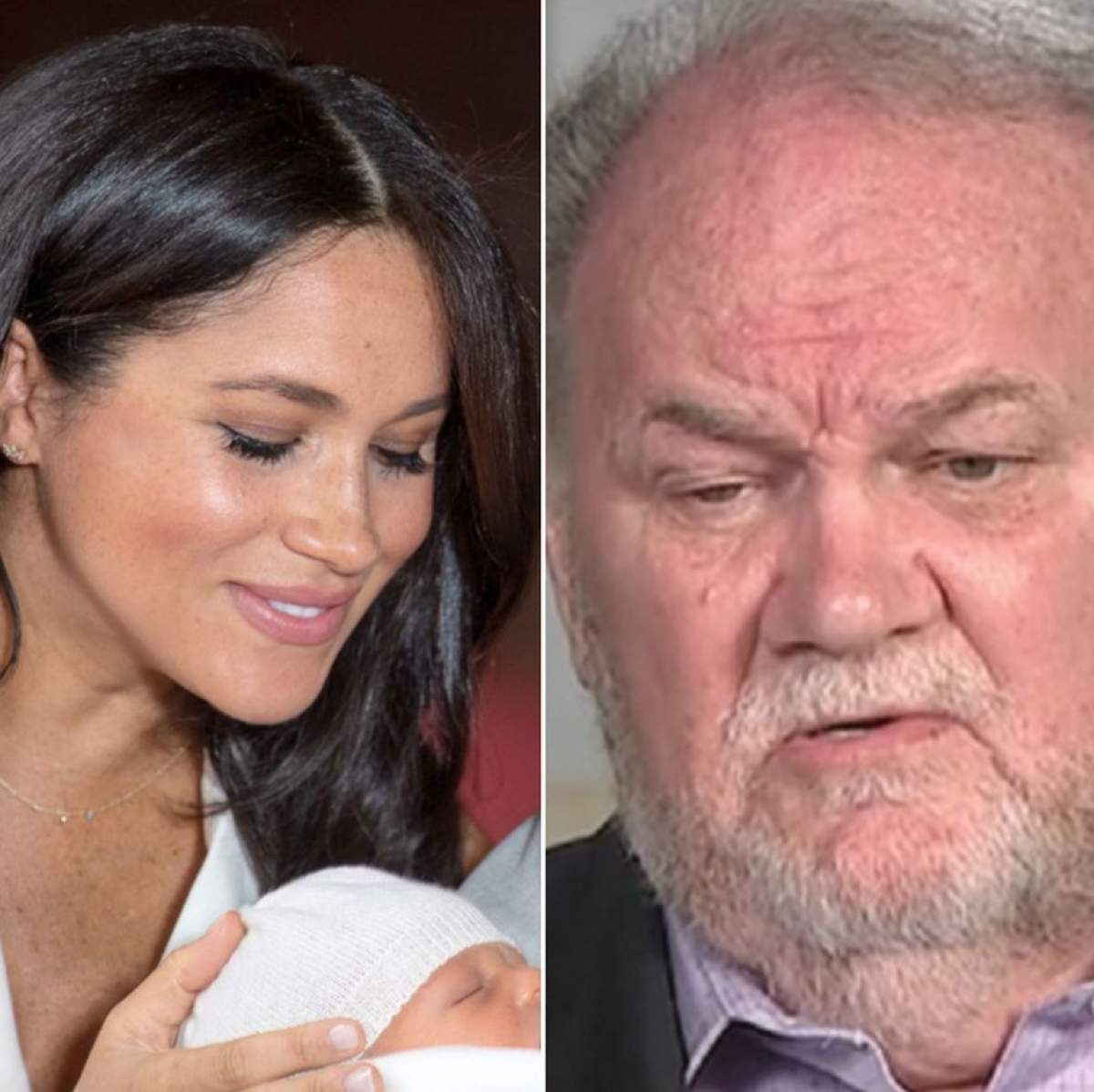 Prima reacţie a tatălui lui Meghan Markle, după ce fiica sa a născut. "E trist"