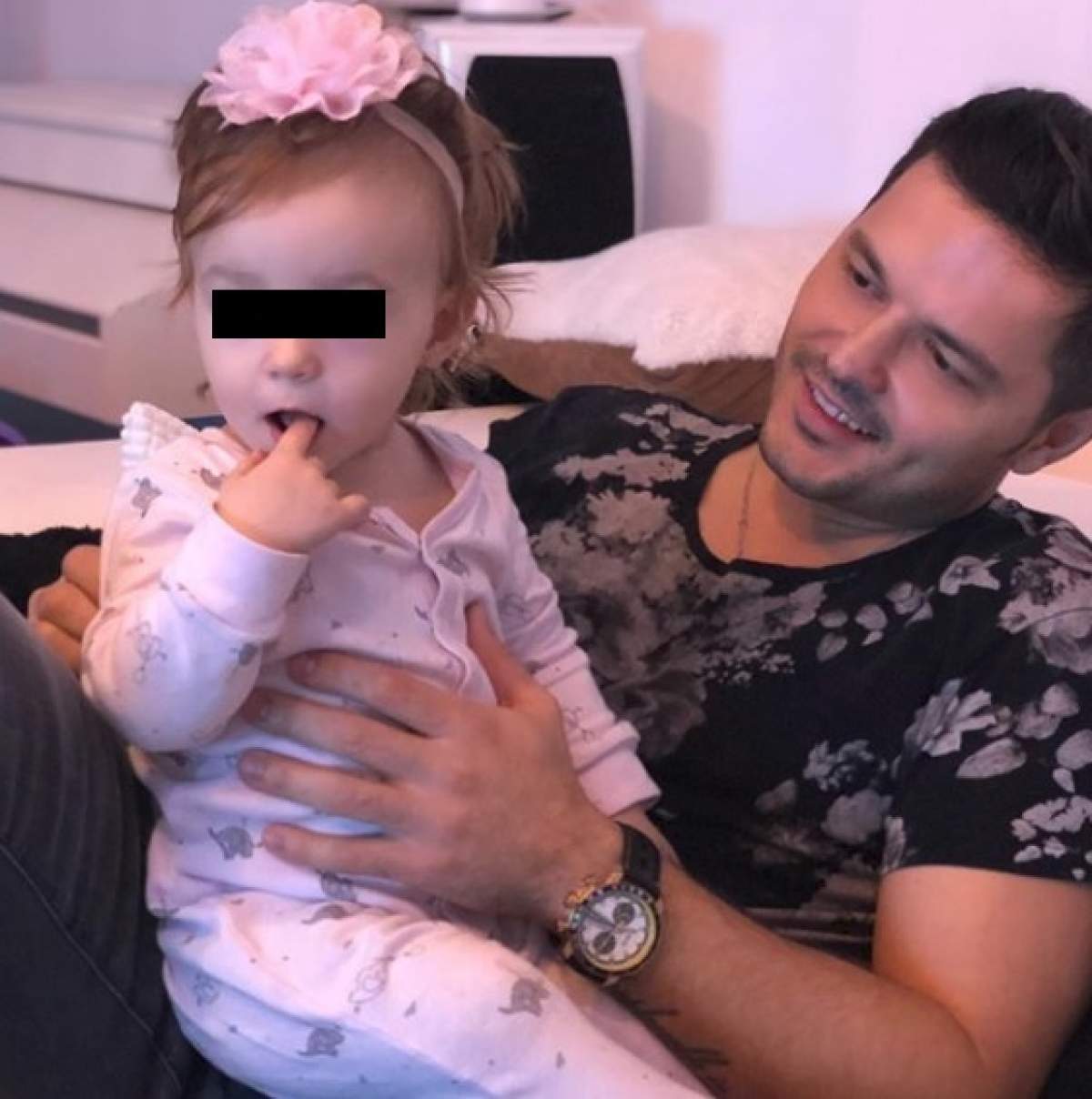 Liviu Vârciu, imagine adorabilă cu fiica lui. Prezentatorul tv e topit după micuța Anastasia. FOTO