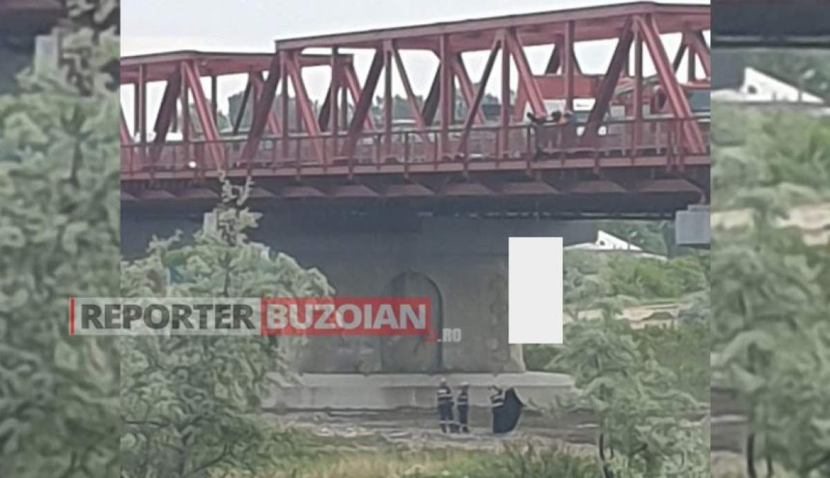 Descoperire terifiantă, în această dimineaţă, în Buzău. Un alt bărbat s-a sinucis la podul de la Mărăcineni