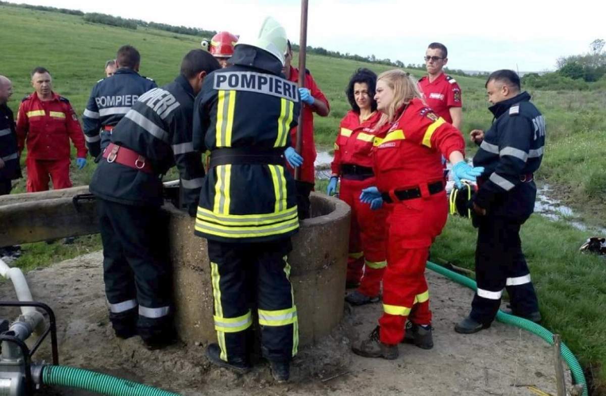 Băieţelul de 6 ani, căzut într-o fântână aflată pe câmp în Sălaj, resuscitat 14 ore