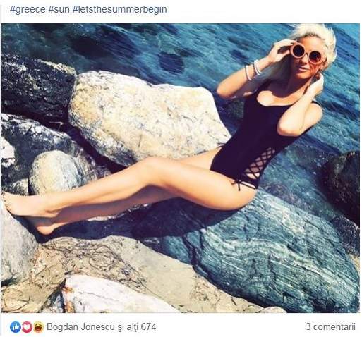 Hannelore le-a arătat tuturor cum se distrează în vacanța din Grecia, însă un detaliu a atras atenția fanilor. FOTO