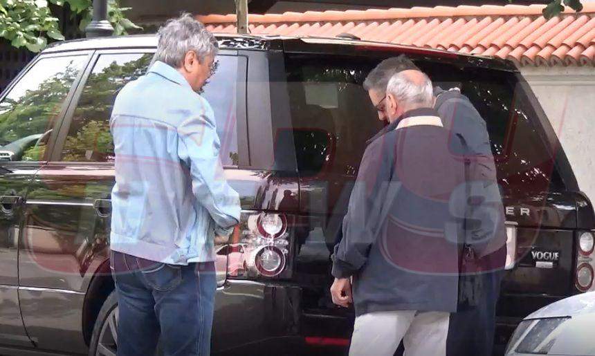 Mircea Lucescu a dat de belea în trafic! Cel mai tare antrenor român şi-a nenorocit maşina de zeci de mii de euro / VIDEO PAPARAZZI