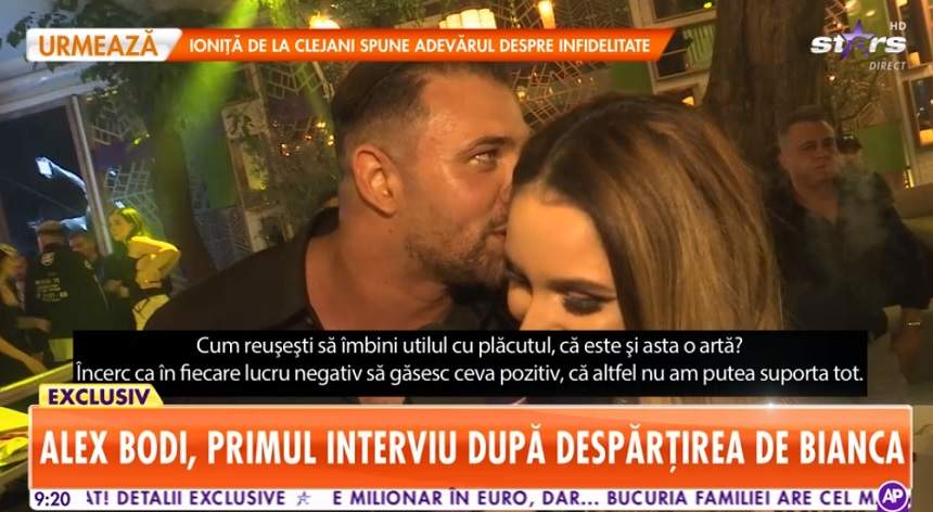 Cum îi merge lui Alex Bodi de când nu mai formează un cuplu cu Bianca Drăguşanu? Milionarul a spus tot. VIDEO