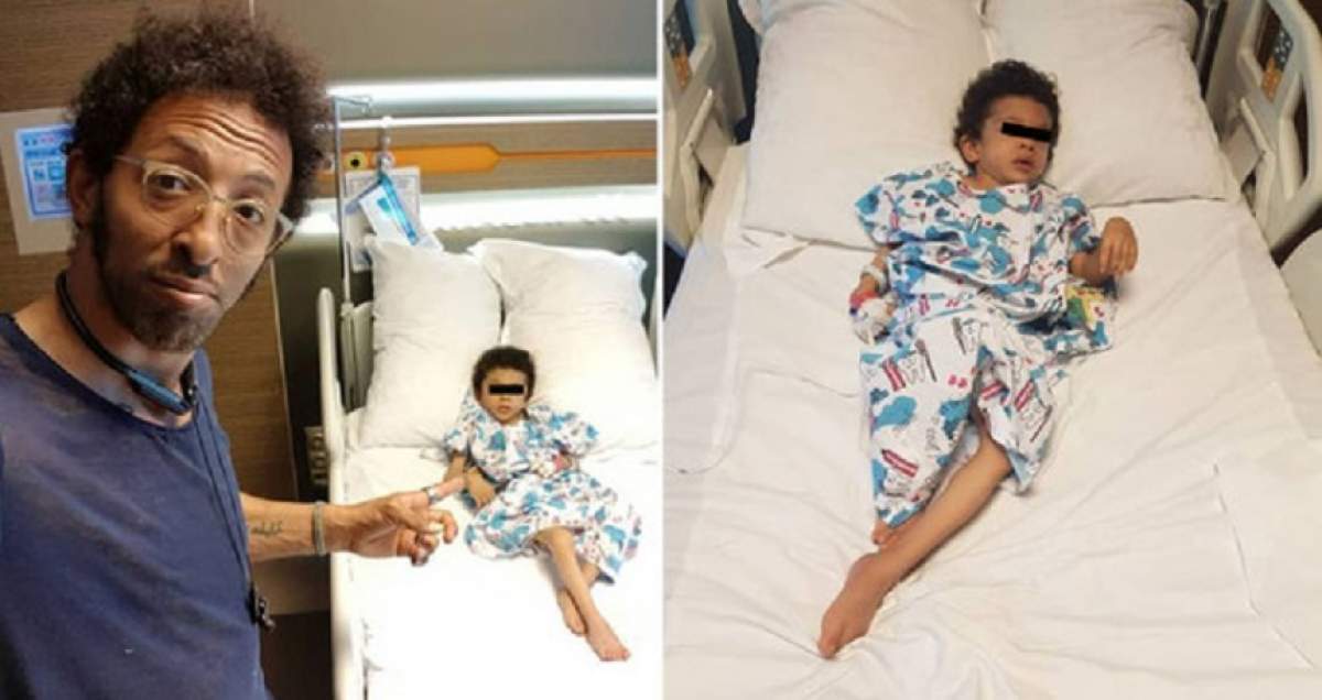 Kamara se roagă pentru fiul lui. Leon a făcut primul transplant de celule stem, în Turcia