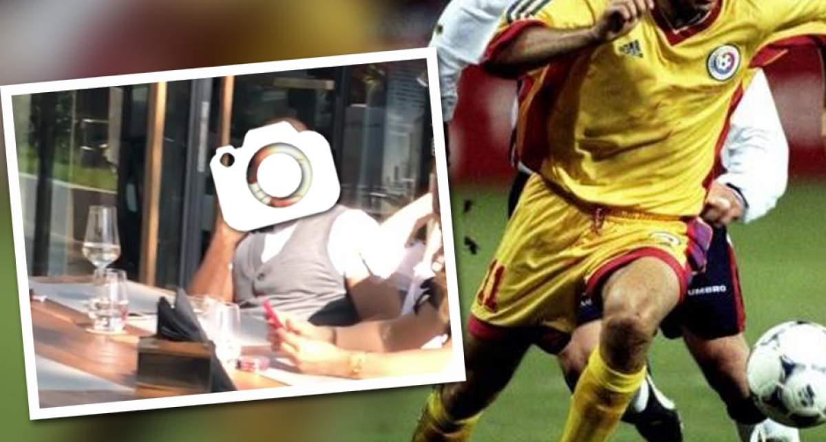 VIDEO PAPARAZZI / Când femeile vorbesc, bărbaţii tac şi ascultă! Un fost mare fotbalist de naţională, prins în discuţiile doamnelor