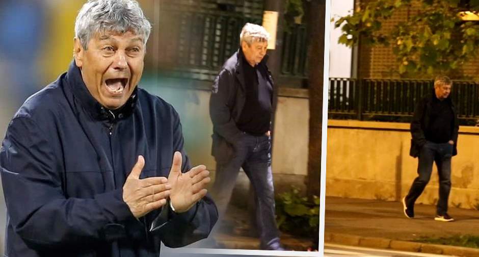 VIDEO PAPARAZZI / Simbolul dinamoviștilor, un exemplu la 73 de ani! Cum a fost surprins Mircea Lucescu în Capitală, la ceas de seară